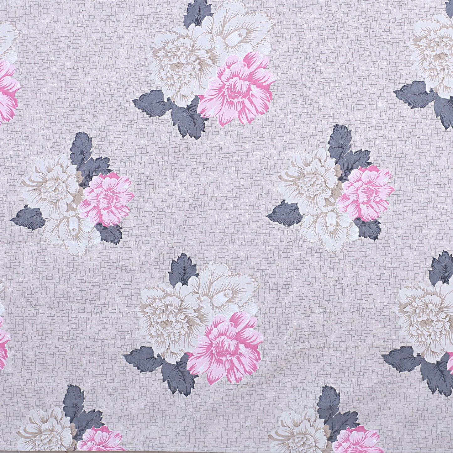 Siroki Bond  Sea Green Floral Printed Premium Bed Sheet