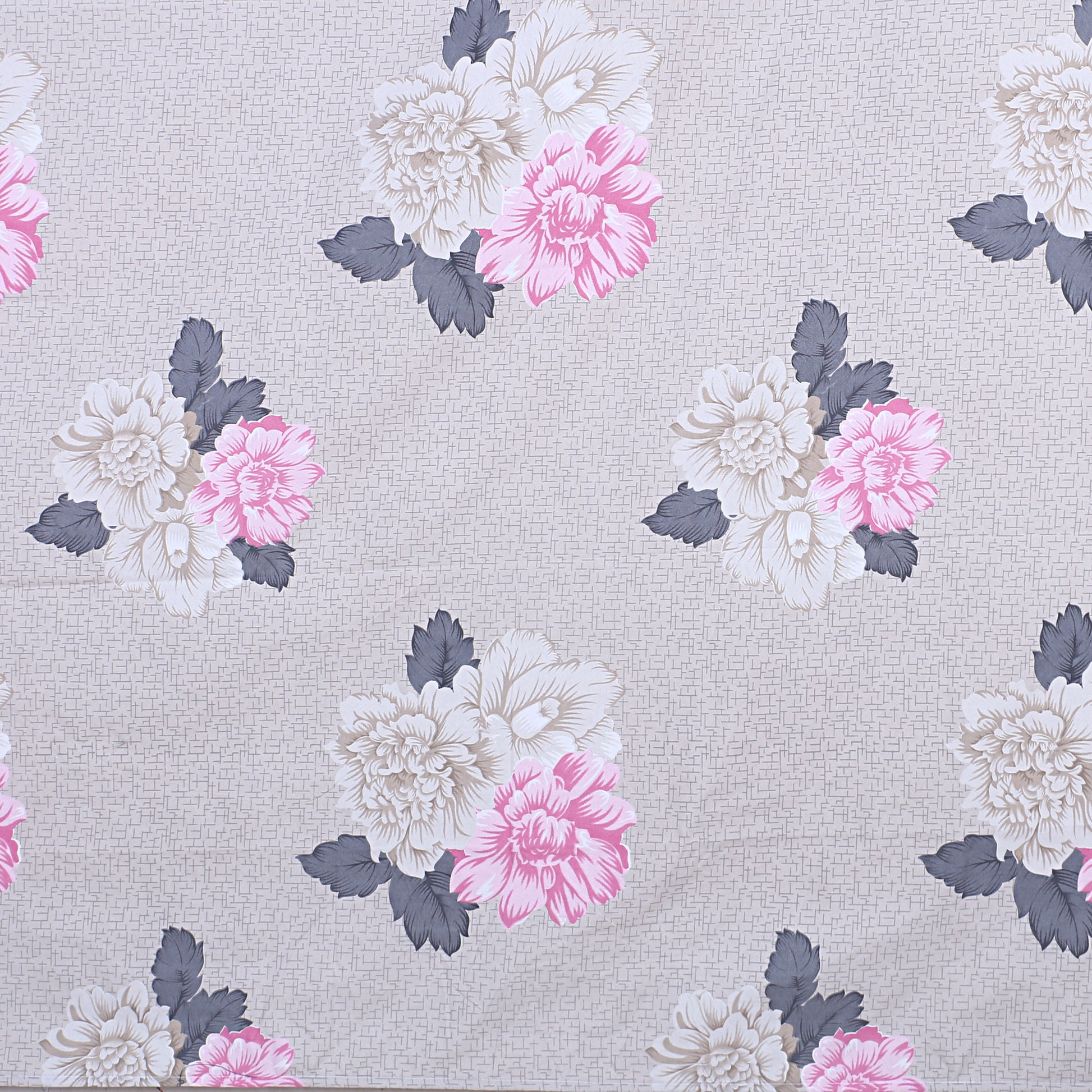 Siroki Bond  Sea Green Floral Printed Premium Bed Sheet