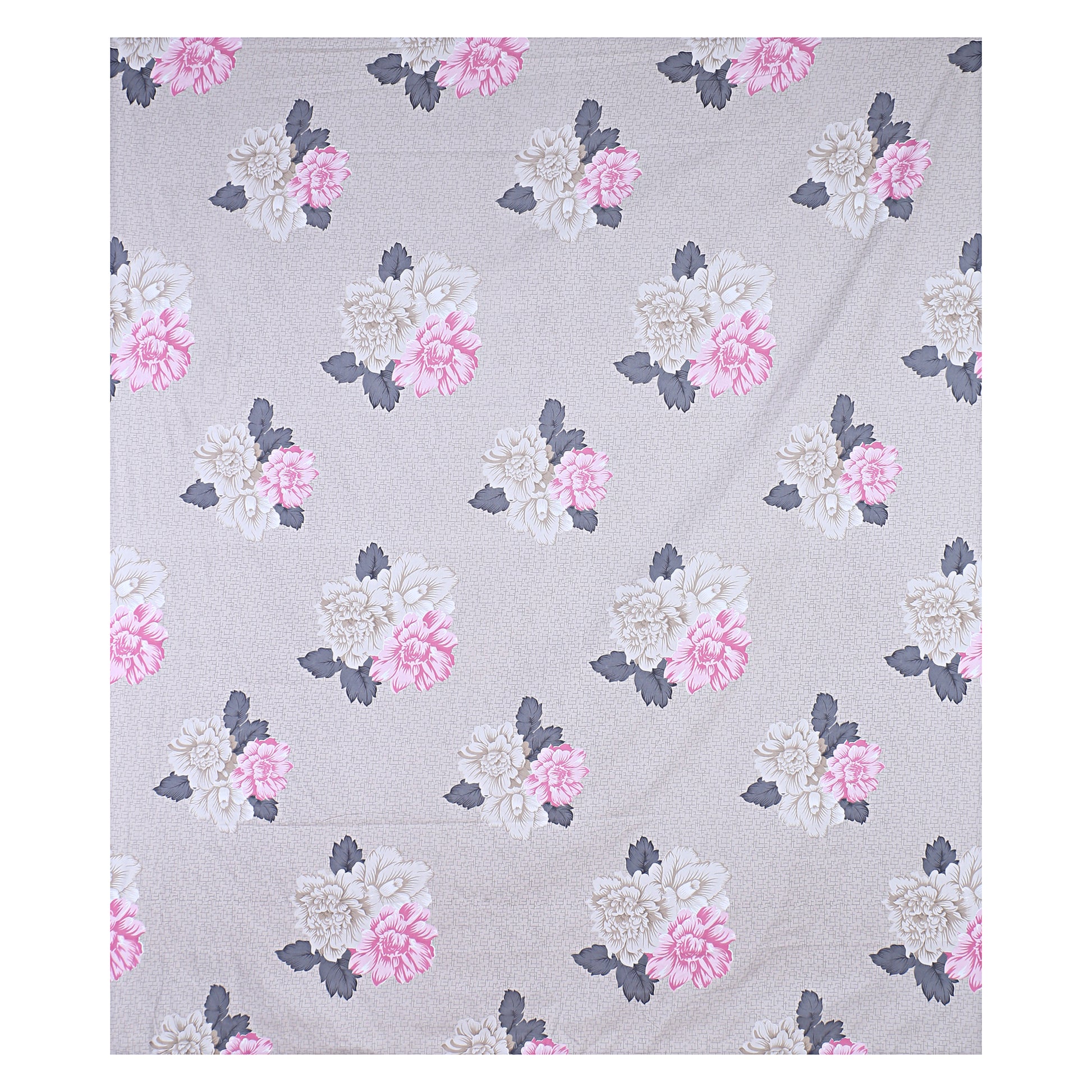 Siroki Bond  Sea Green Floral Printed Premium Bed Sheet