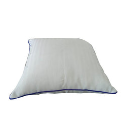 Siroki Bond Blue strip White Cushion