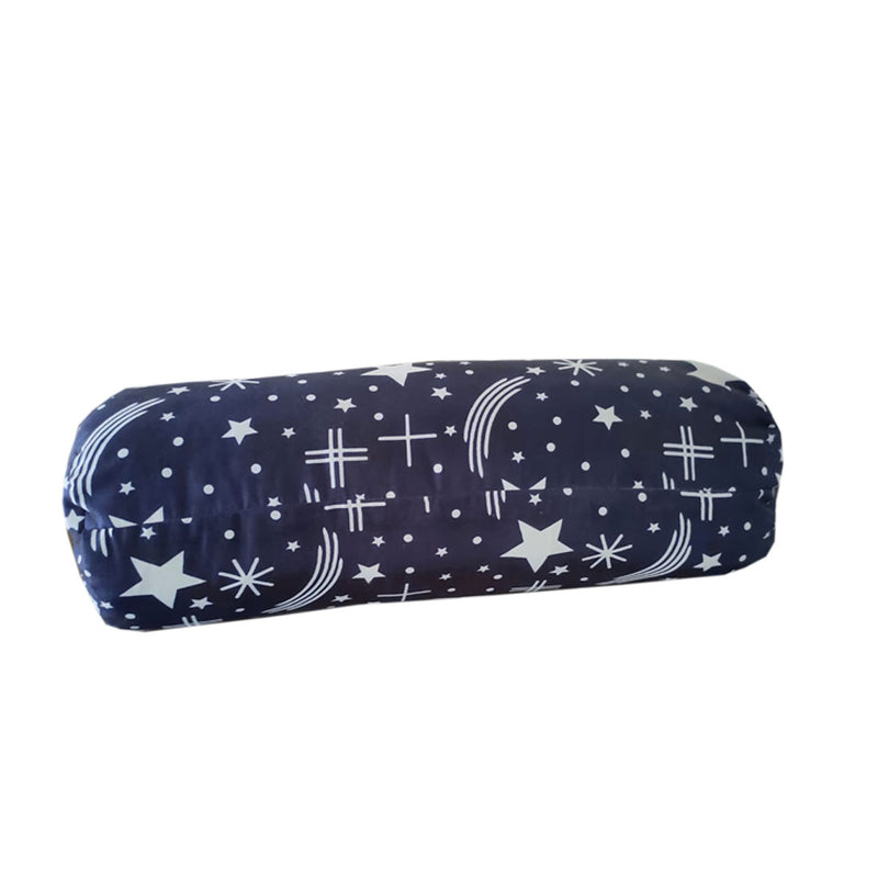 Siroki Bond Blue Star Satin Fiber Bolster Pack of 2